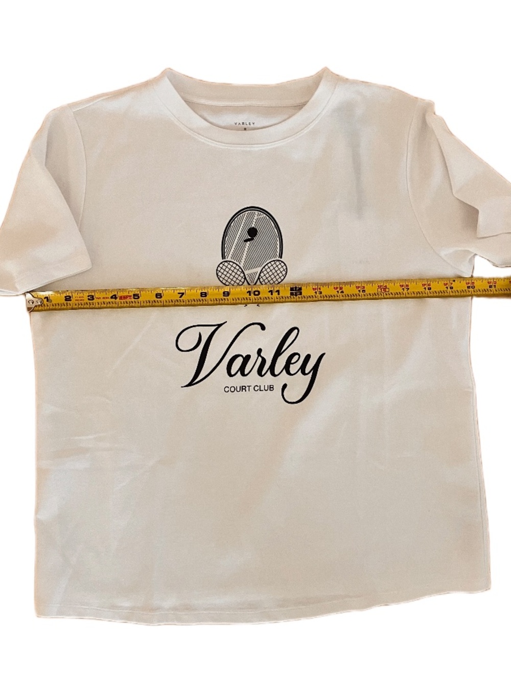Varley Women's Coventry Tennis T-Shirt Size Medium NWT White - Picture 10 of 11